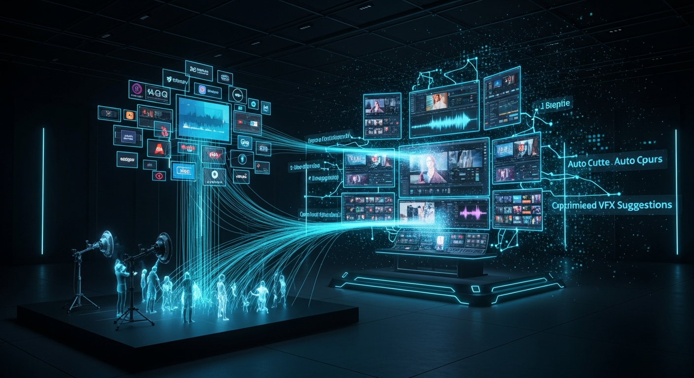 AI-powered video editing workflow automation for content creators in 2026
