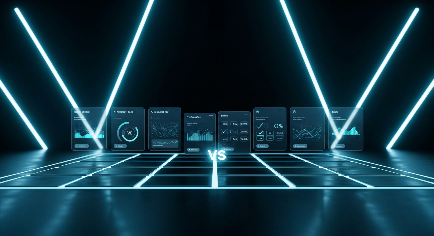 Perplexity AI Pro vs Free feature comparison on dark background